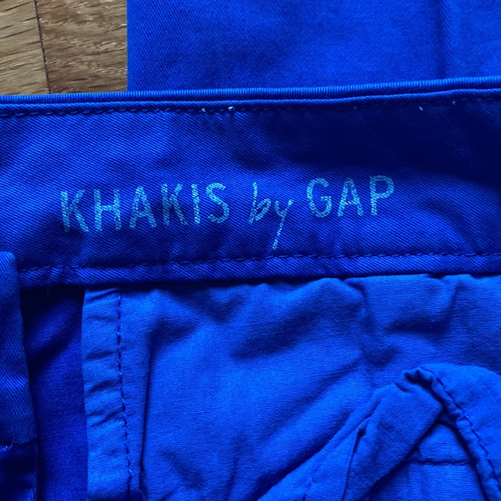 Khakis By Gap pants size 4 blue - Picture 5 of 6